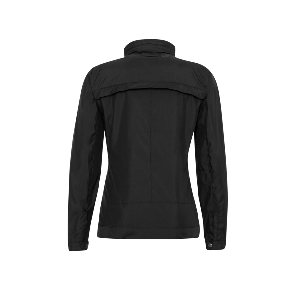 Black Executive Waterproof Windbreaker (ORION) For Women